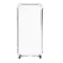 Evelatus Apple iPhone XR Capa de silicone transparente com fita ao pescoço TPU cinzento-espacial