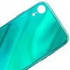 Evelatus capa em vidro temperado com efeito de ondulação e eletrogalvanização total para Apple iPhone XR verde