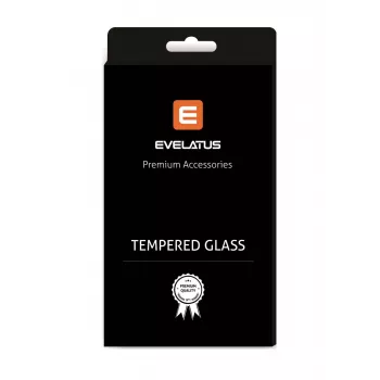 Evelatus Protetor de ecrã de vidro temperado plano transparente 0,33 mm com cola japonesa e antiestático para Apple iPhone XS Max / 11 Pro Max
