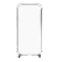 Evelatus Apple iPhone XS Max Capa de silicone transparente com fita ao pescoço TPU cinzento-espacial