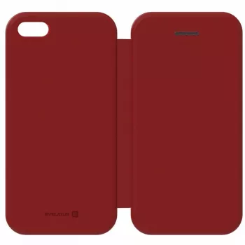 Evelatus Capa tipo livro para Samsung Galaxy A50 / A30s / A50s, Vermelho vinho