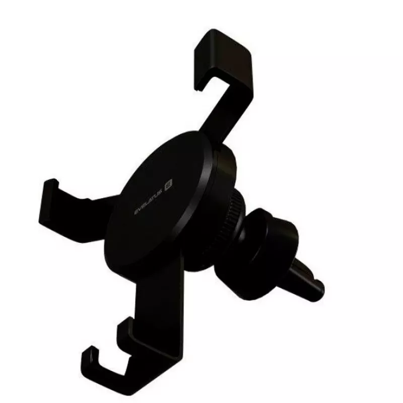 Evelatus Suporte para automóvel ECH03 preto - suporte universal para painel e para-brisas com braço telescópico e rotação 360°