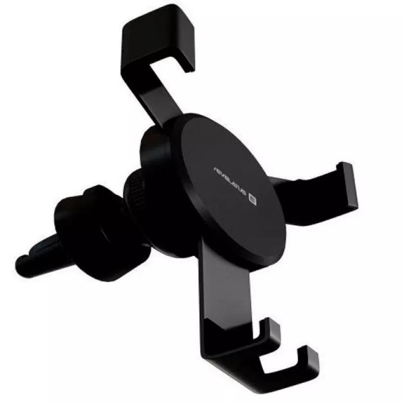 Evelatus Suporte para automóvel ECH03 preto - suporte universal para painel e para-brisas com braço telescópico e rotação 360°