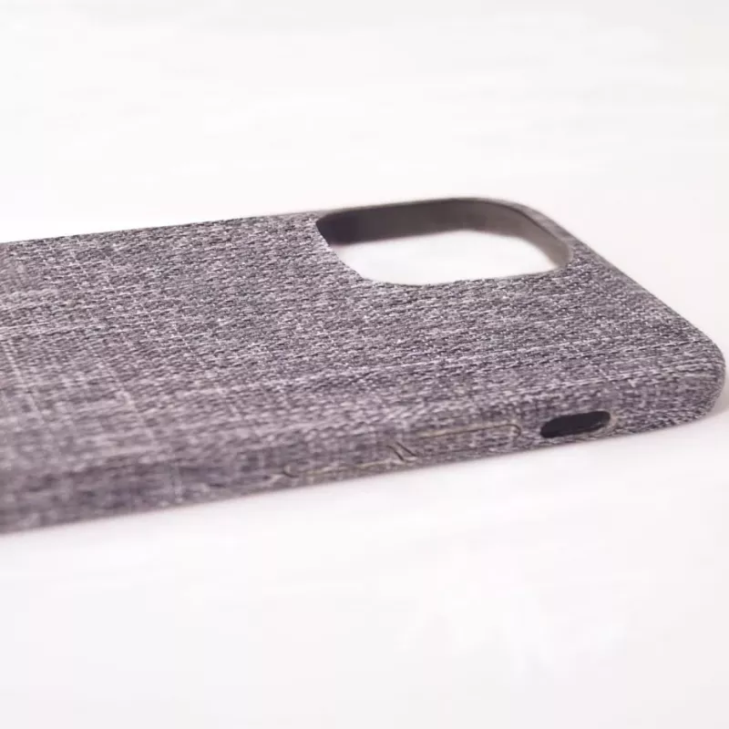 Capa de tecido Evelatus para Apple iPhone 12/12 Pro EFC01 - preta