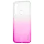 Capa TPU gradiente Evelatus para Xiaomi Redmi Note 8 / Redmi Note 8 2021 - Vermelho rosa