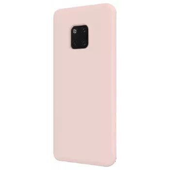 Capa de silicone Evelatus para Huawei Mate 20 Pro rosa-areia