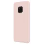 Capa de silicone Evelatus para Huawei Mate 20 Pro rosa-areia