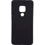 Evelatus Capa traseira em silicone macio para Huawei Mate 20 preta