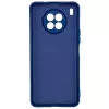 Capa de Silicone Nano Evelatus para Huawei Nova 8i Soft Touch TPU Azul-marinho