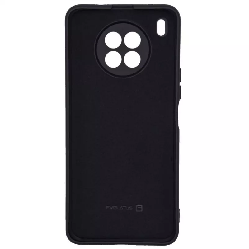 Capa de silicone nano soft touch Evelatus para Huawei Nova 8i TPU preta
