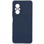 Capa de silicone nano Evelatus para Huawei Nova 9 SE Soft Touch TPU azul