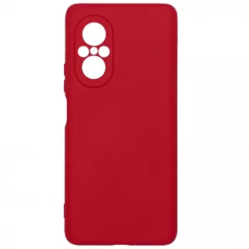 Capa de Silicone Nano Evelatus para Huawei Nova 9 SE Soft Touch TPU Vermelha