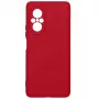 Capa de Silicone Nano Evelatus para Huawei Nova 9 SE Soft Touch TPU Vermelha