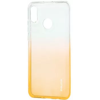 Capa TPU degradê Evelatus para Huawei P Smart 2019 dourada