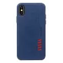 Capa de silicone EVELATUS Shooter Blue para Huawei P Smart 2019