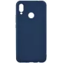 Capa de silicone Evelatus para Huawei P Smart 2019, azul meia-noite
