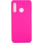 Evelatus Capa de silicone Premium Soft Touch - Candy Pink para Huawei P30 Lite