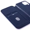 Capa tipo livro Evelatus para Huawei P40 Lite azul-escura
