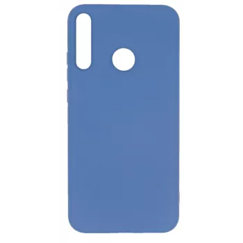Evelatus Huawei P40 Lite E Capa de silicone Soft Touch azul