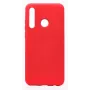 Evelatus Huawei P40 Lite E Capa de silicone Soft Touch vermelha