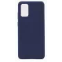 Capa de silicone Soft Touch Premium Evelatus para Huawei P40 azul meia-noite