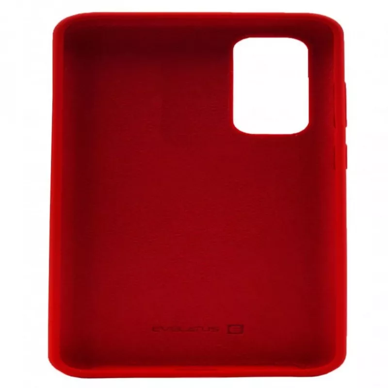 Evelatus Capa de silicone Premium Soft Touch para Huawei P40 vermelho