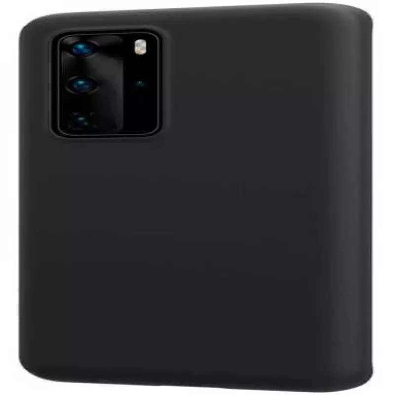 Evelatus Capa de silicone nano Soft Touch TPU para Huawei P40 Pro preto