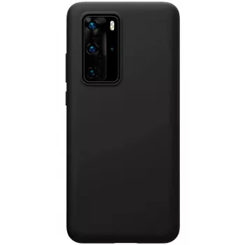Evelatus Capa de silicone nano Soft Touch TPU para Huawei P40 Pro preto