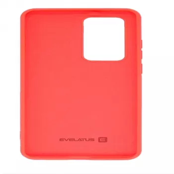 Evelatus capa em silicone Soft Touch vermelha para Huawei P40