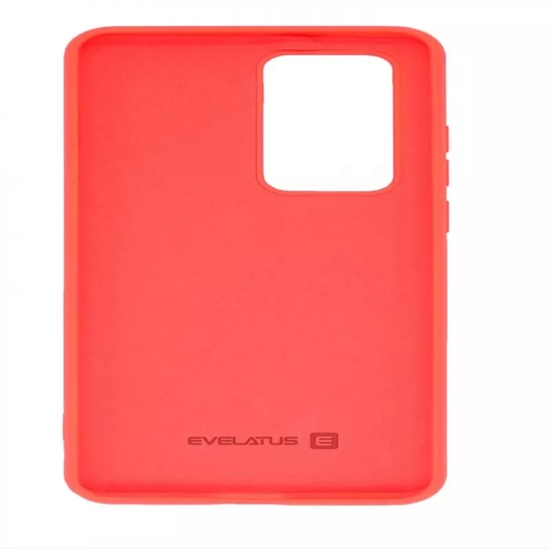 Evelatus capa em silicone Soft Touch vermelha para Huawei P40