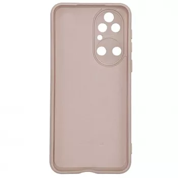 Capa de silicone nano Evelatus para Huawei P50 Soft Touch TPU bege