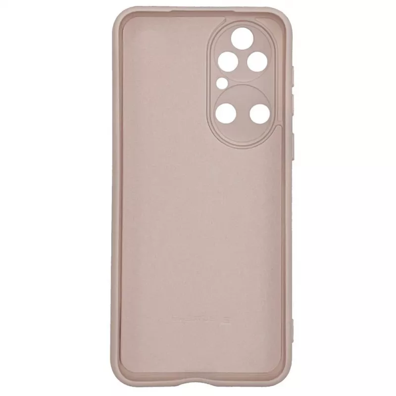 Capa de silicone nano Evelatus para Huawei P50 Soft Touch TPU bege