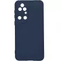 Evelatus Huawei P50 Capa de silicone nano Soft Touch TPU azul