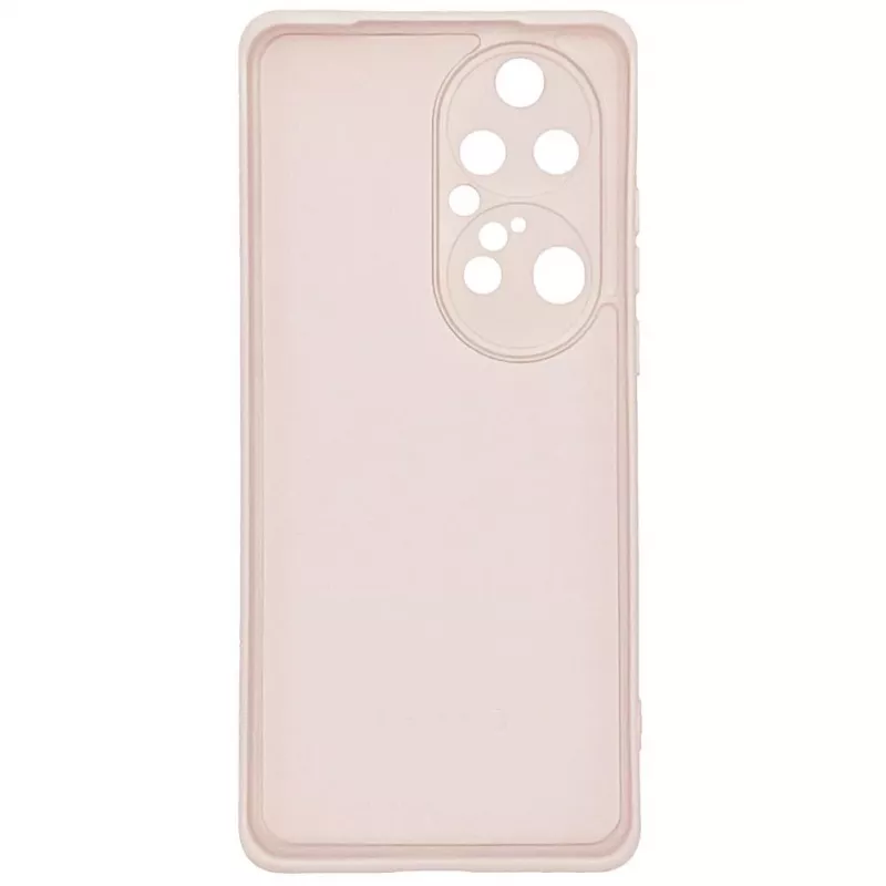 Capa de silicone nano Evelatus para Huawei P50 Pro Soft Touch TPU bege
