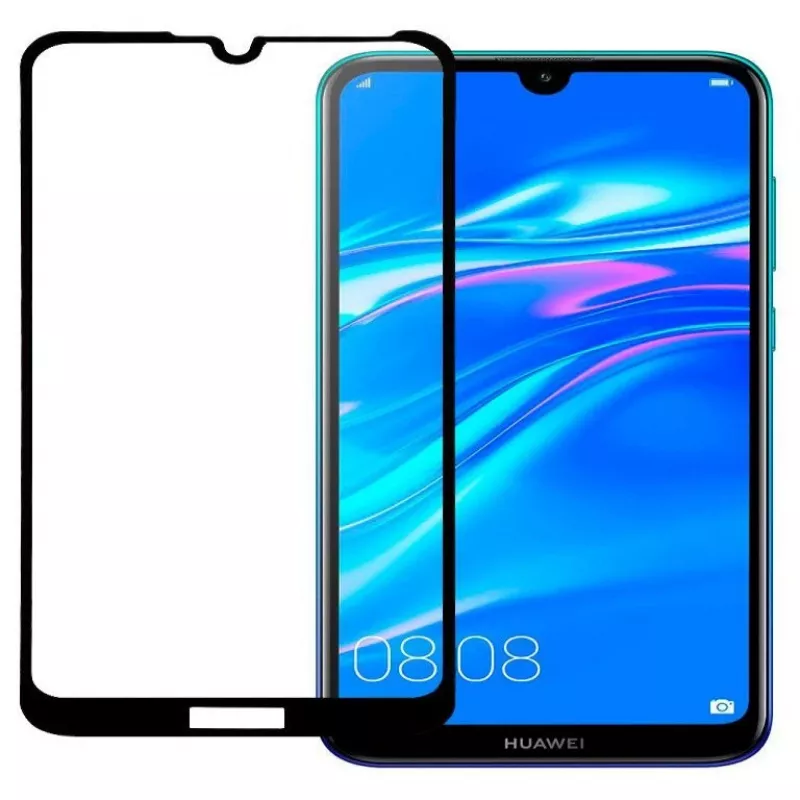 Evelatus Huawei Y6 2019 2.5D Full Cover Japan Glue Glass Protetor de ecrã antiestático