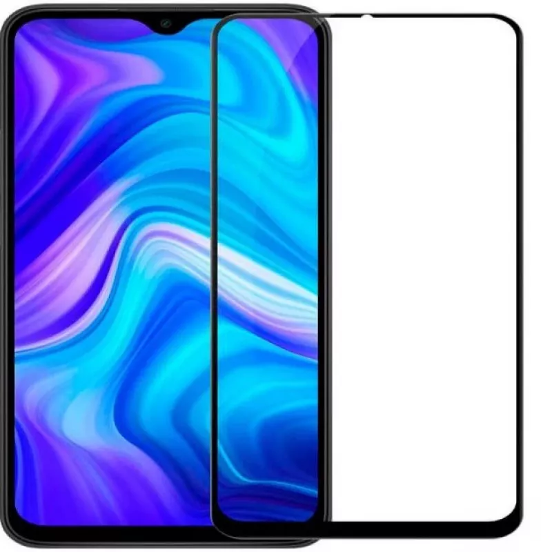 EVELATUS Huawei Y6p (2020) 2.5D Full Cover Japan Glue Glass Protetor de ecrã antiestático
