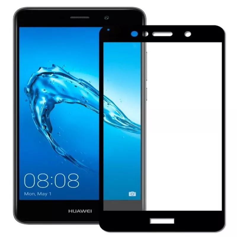 Evelatus Huawei Y7 2018 2.5D Full Cover Japan Glue Glass Protetor de ecrã antiestático