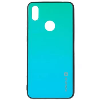 Evelatus Huawei Y7 2019 Capa de Vidro Gradiente 6 Lagoon
