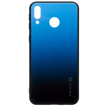 Capa de vidro gradiente Evelatus para Huawei Y7 2019 7 Sea Depth