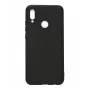 Capa de silicone nano Evelatus Soft Touch em TPU para Huawei Y7 2019, preto