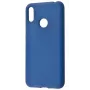 Capa de silicone Evelatus para Huawei Y7 2019, azul