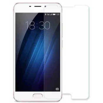 Evelatus Capa Traseira de Silicone TPU para Meizu M5 Preto