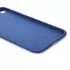Capa de silicone Nano Evelatus para Apple iPhone 7/8/SE (2020/2022) - Azul-escuro