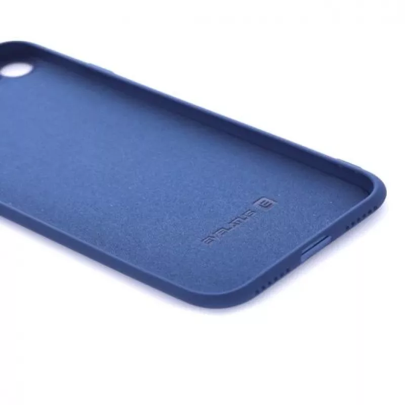 Capa de silicone Nano Evelatus para Apple iPhone 7/8/SE (2020/2022) - Azul-escuro