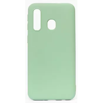 Capa de silicone nano Evelatus para Samsung Galaxy A20E - TPU Soft Touch, menta