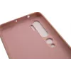 Capa de silicone Nano Evelatus para Xiaomi Mi Note 10 / Mi Note 10 Pro - Soft Touch TPU, rosa-claro