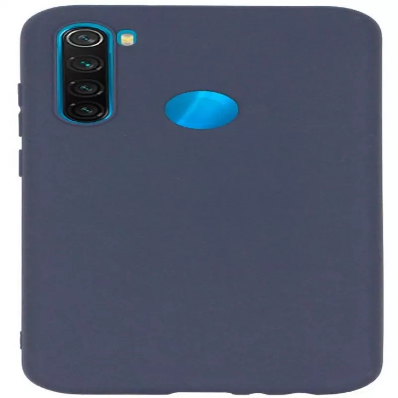 Evelatus Capa de silicone Nano Soft Touch TPU azul-escura para Xiaomi Redmi Note 8 / Redmi Note 8 2021