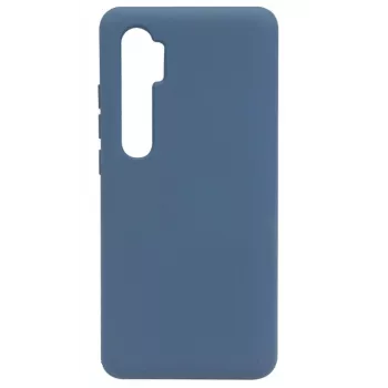 Capa de silicone nano Evelatus Soft Touch TPU para Xiaomi Mi Note 10 Lite - azul