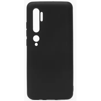 Evelatus Capa de silicone nano Soft Touch TPU para Xiaomi Mi Note 10 / Mi Note 10 Pro - Preto