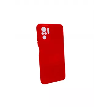 Evelatus Capa em silicone Nano Soft Touch TPU para Xiaomi Redmi Note 10 / Note 10S - vermelha